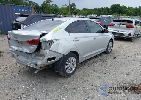2020 Hyundai Accent Se/Sel from USA, damaged, VIN 3KPC24A66LE116414